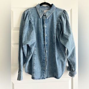 And Other Stories Denim Blouse